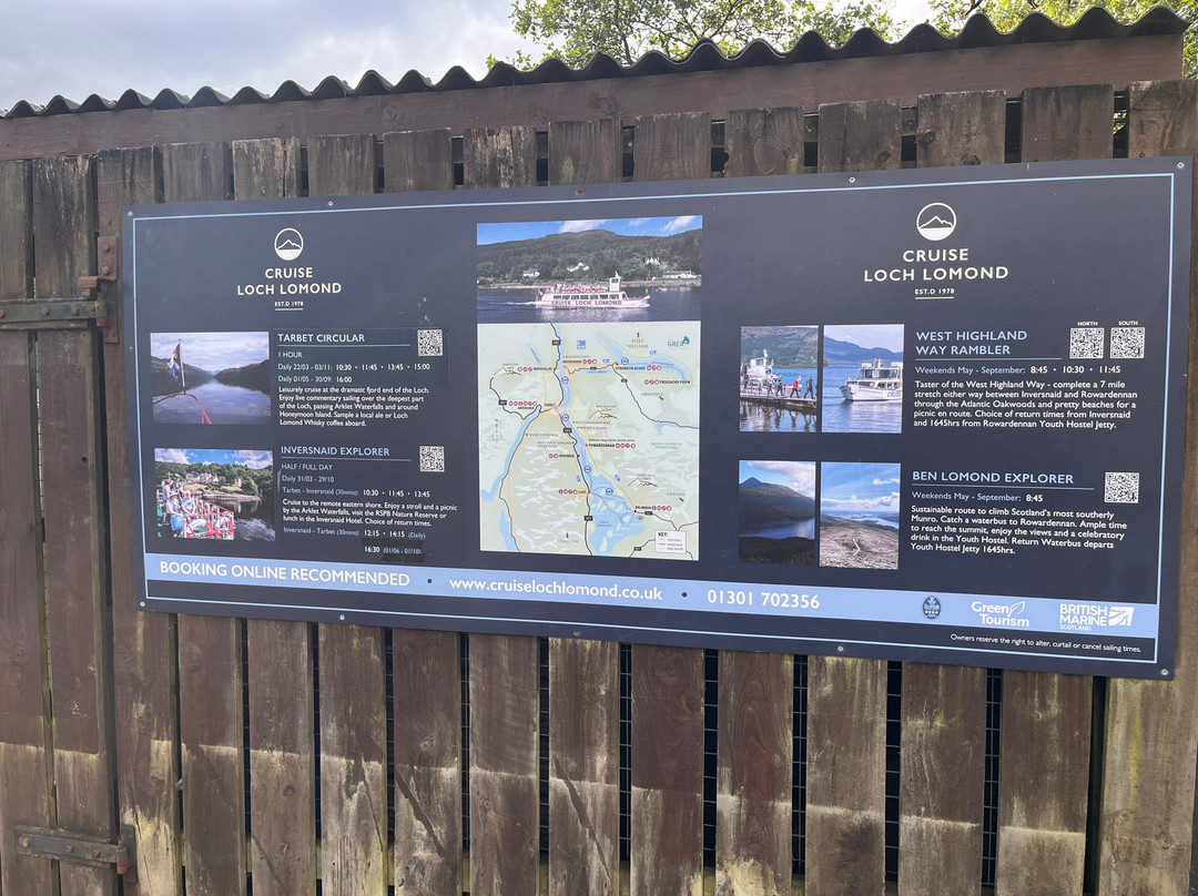 Cruise Loch Lomond-Tarbet必去景点