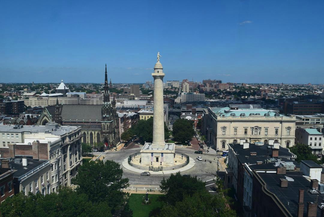 Washington Monument and Mount Vernon Place