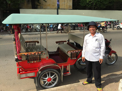 Phnom Penh Tuk Tuk-金边必去景点