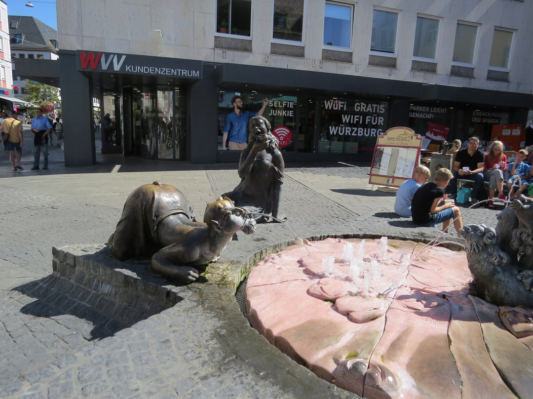 Brunnen am Sternplatz-维尔茨堡必去景点