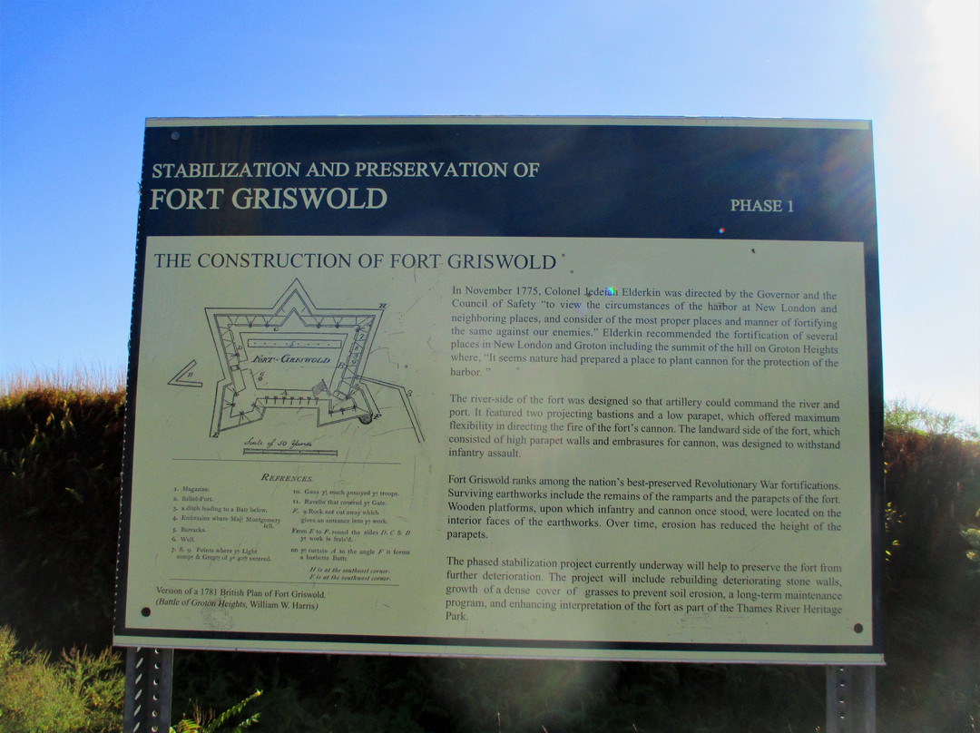 Fort Griswold Battlefield State Park-格罗顿必去景点