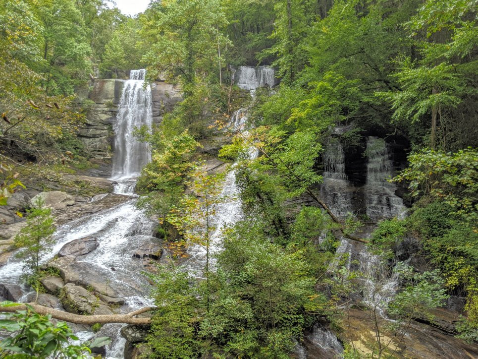 Twin Falls/Eastatoe Falls-Sunset必去景点