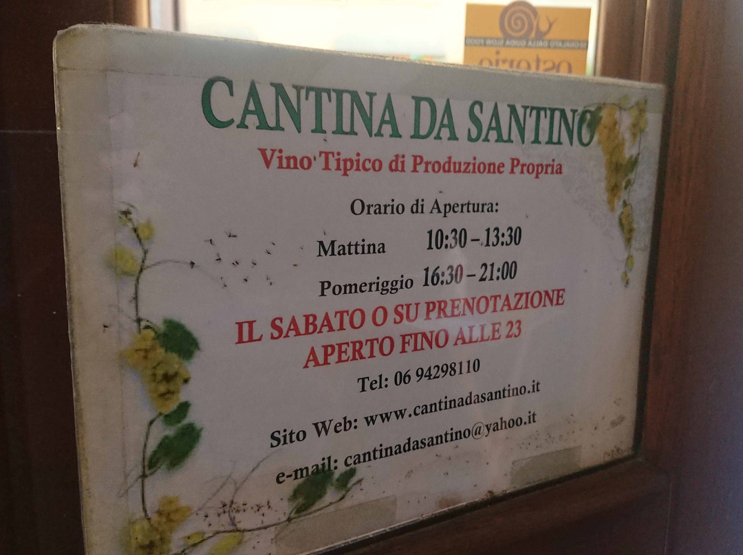Cantina da Santino-弗拉斯卡蒂必去景点
