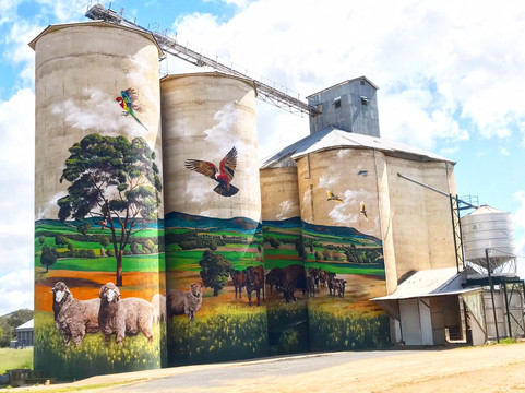 Grenfell Commodities Silos-Grenfell必去景点