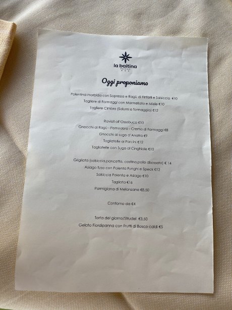 Hotel Ristorante la Baitina-官方