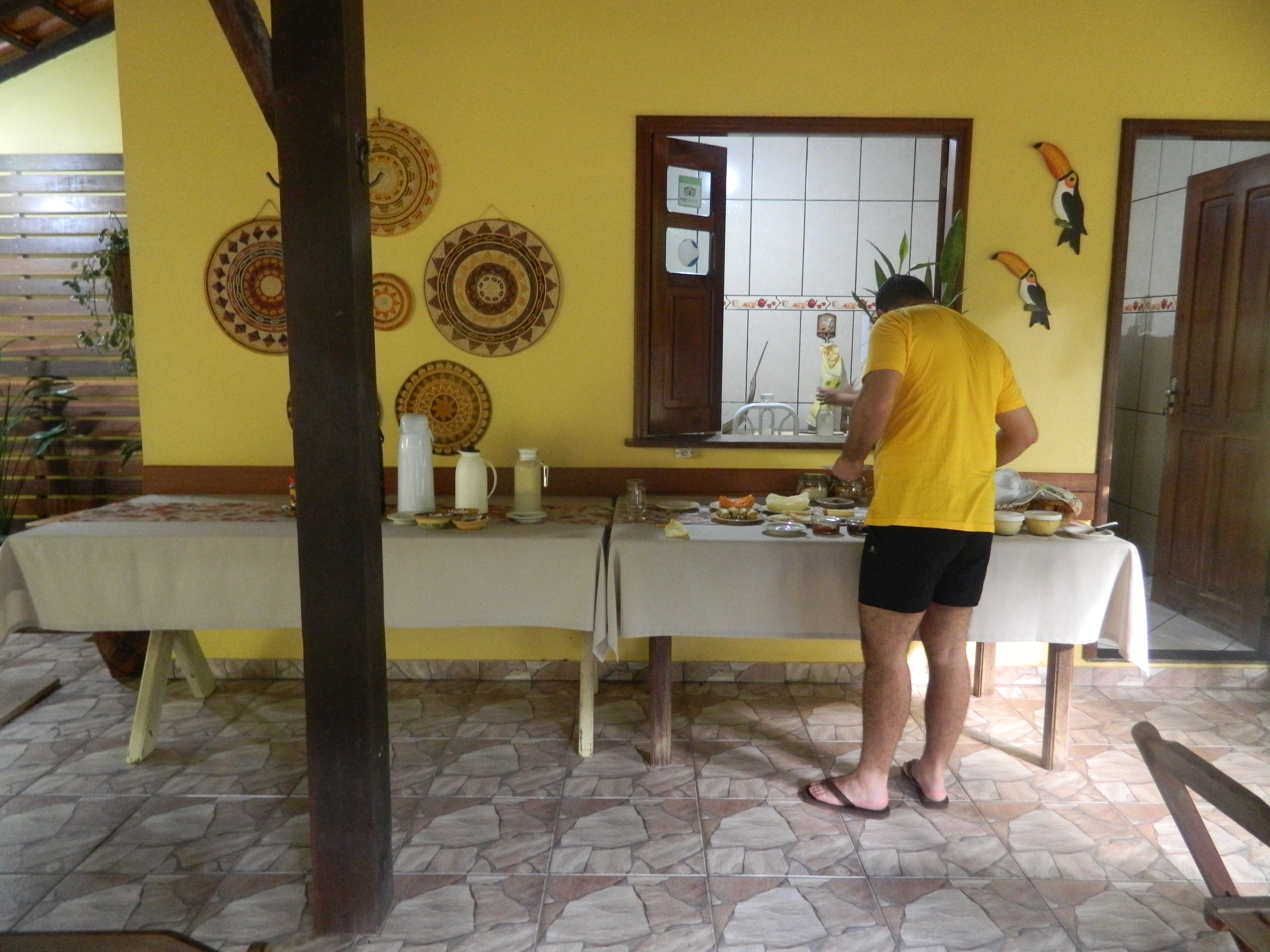 Pousada Sombra do Cajueiro-餐饮