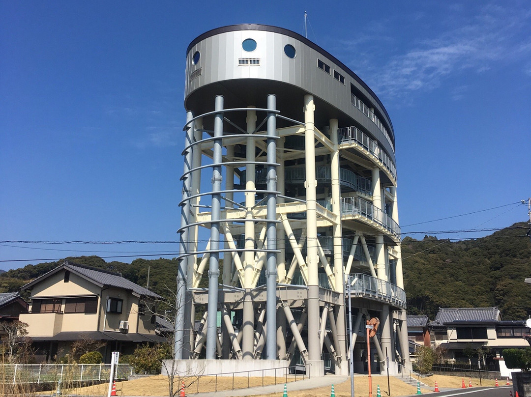 Saga Area Tsunami Evacuation Tower-黑潮町必去景点