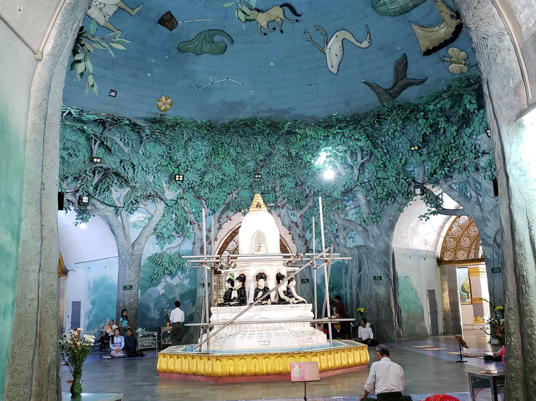 Maha Wizaya Pagoda-仰光必去景点