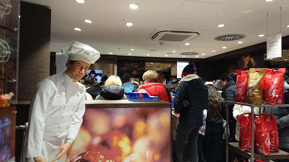Lindt Chocolate Shop Jungfraujoch-Jungfraujoch必去景点