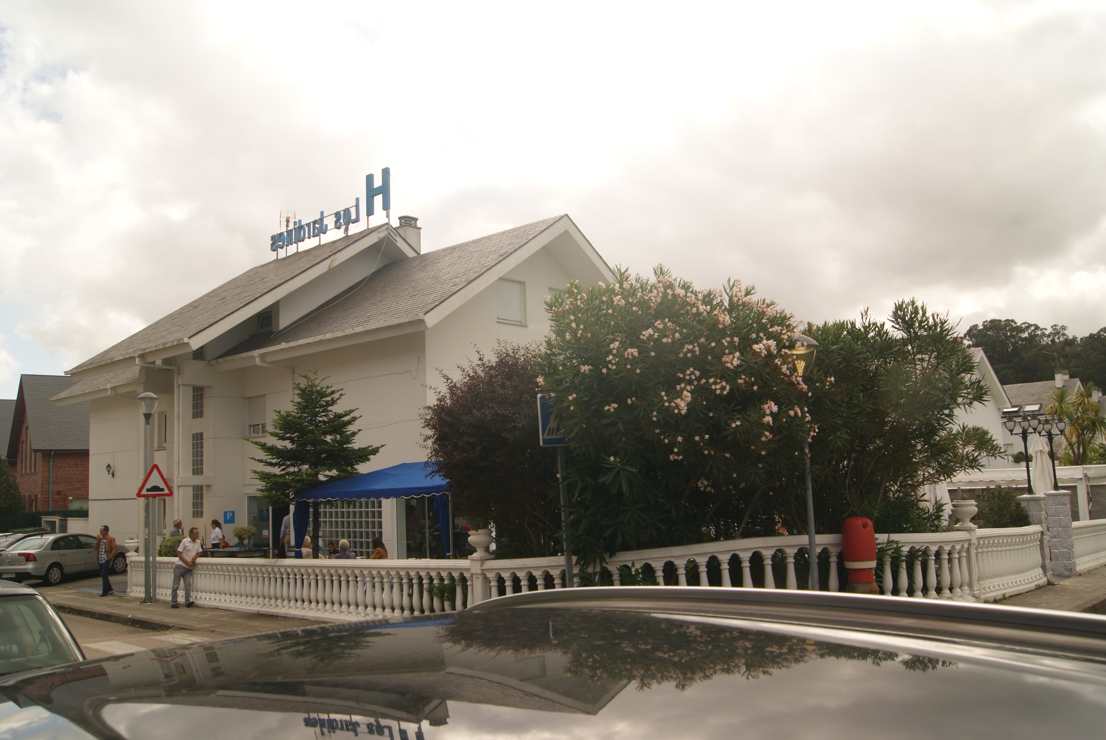 Hosteria los Jardines-浴室