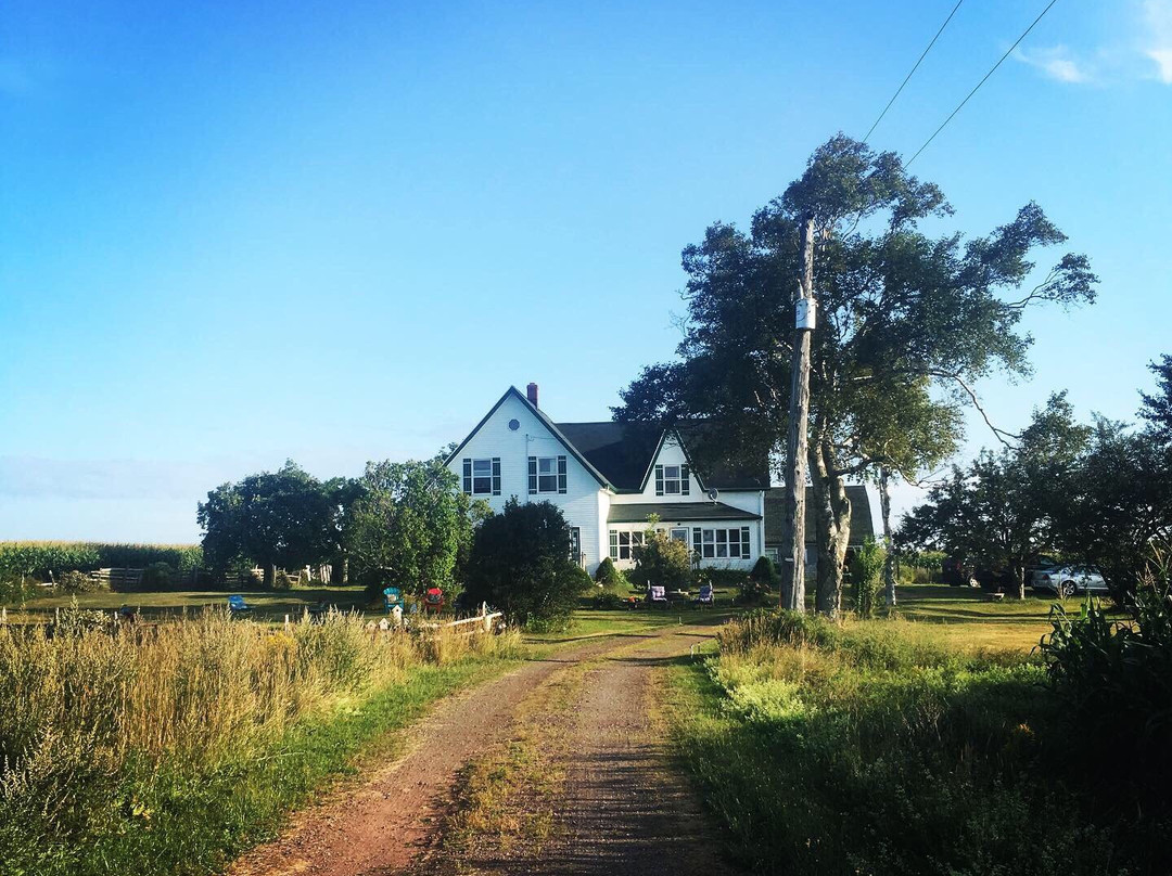Lovely green gable home in PEI on ROUTE 12