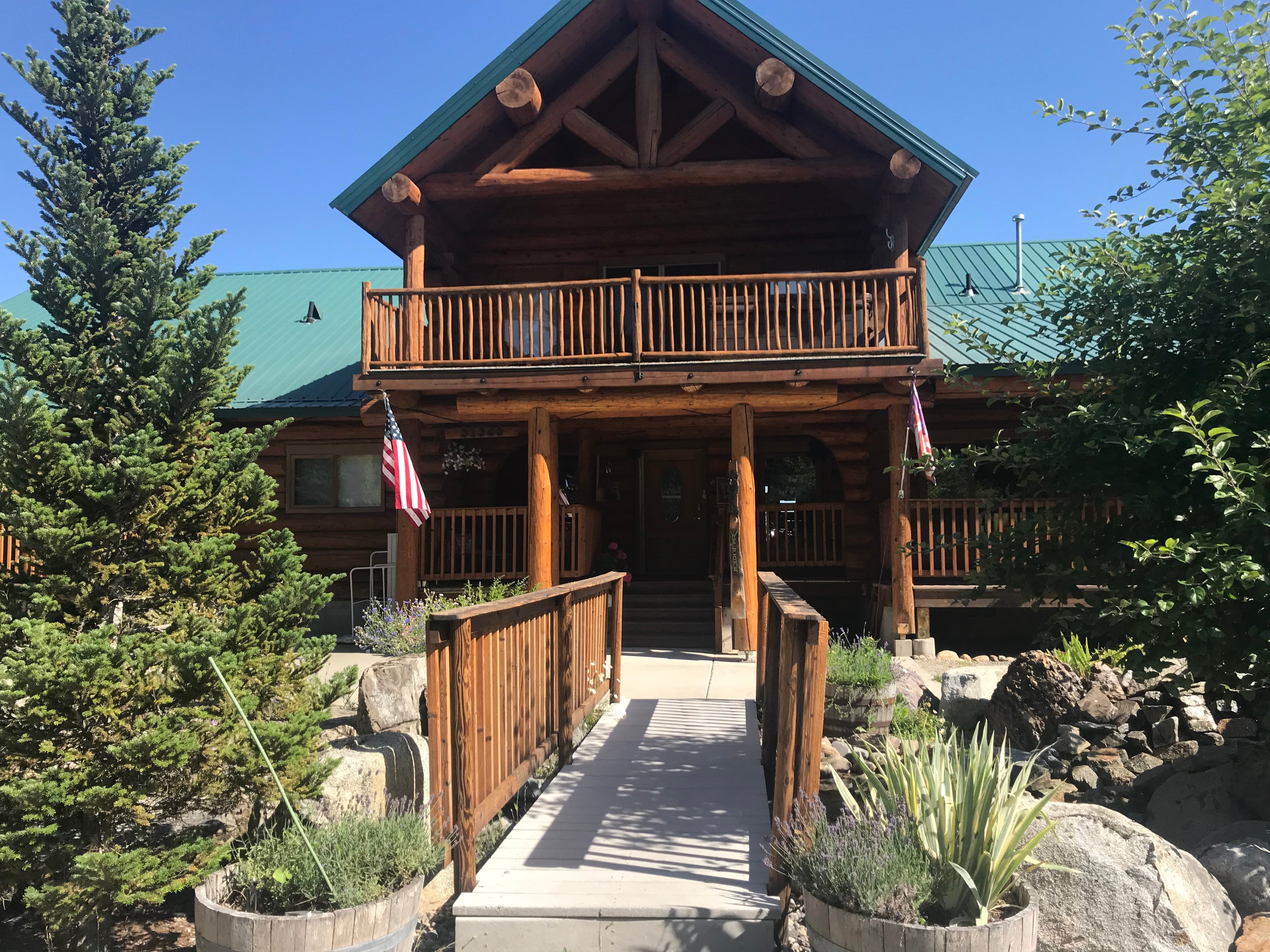 Log Spirit Bed and Breakfast-浴室