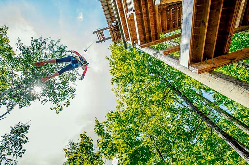 Brainerd Zip Line Tour-Nisswa必去景点