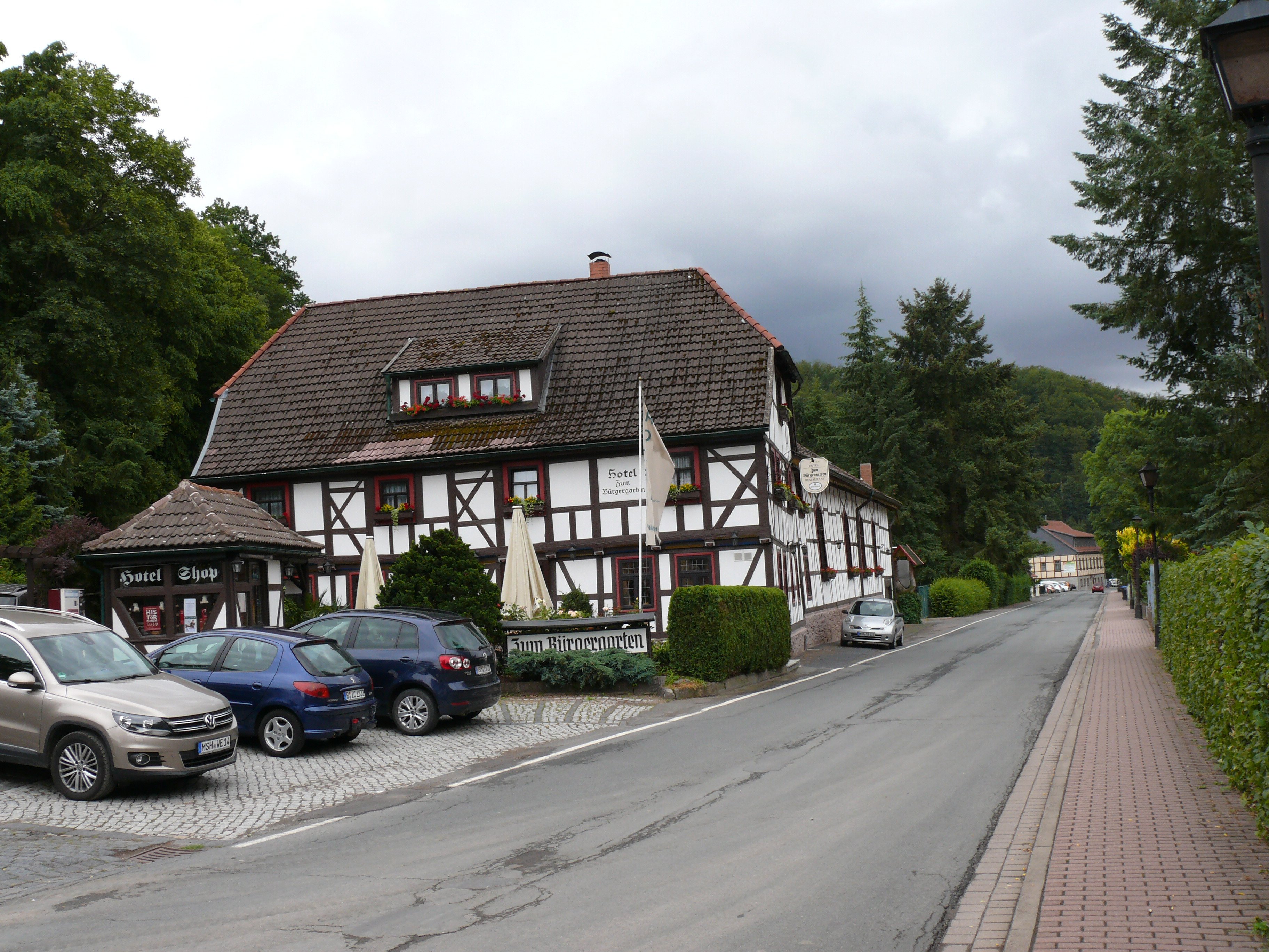 Hotel Zum Buergergarten-浴室