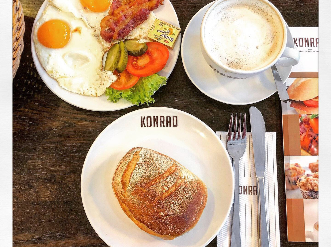 Mittenwalde餐馆和美食-Café Konrad