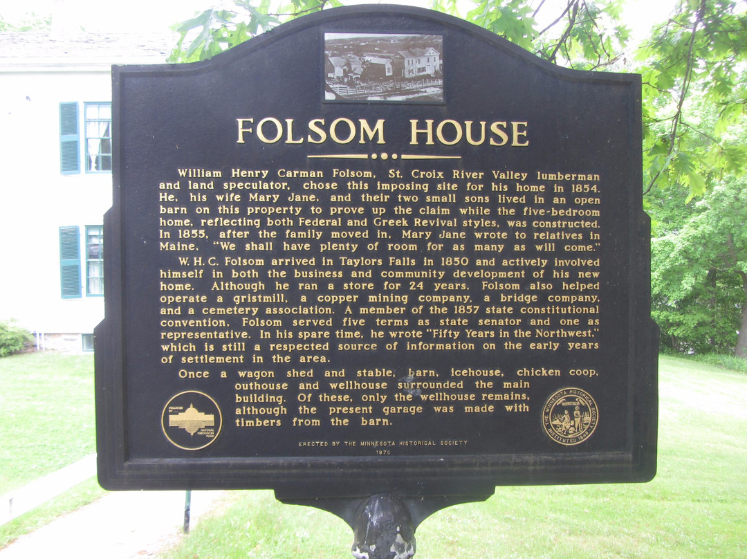 Folsom House-Taylors Falls必去景点