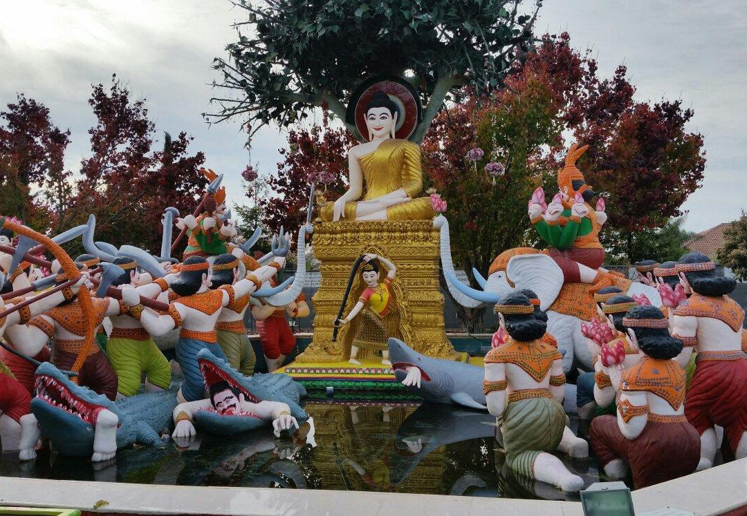 Wat Dhammararam Buddhist Temple-斯托克顿必去景点