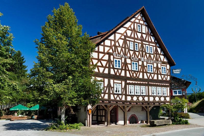 Dornstetten酒店住宿-Gasthof Waldgericht