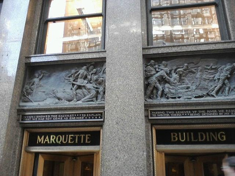 马凯特大厦-芝加哥必去景点