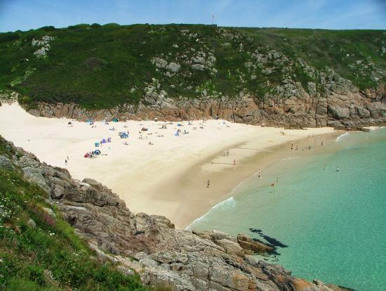 Porthcurno Beach景点图片