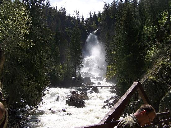 Fish Creek Falls-斯廷博特斯普林斯必去景点