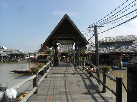 四方水上市场-芭堤雅必去景点