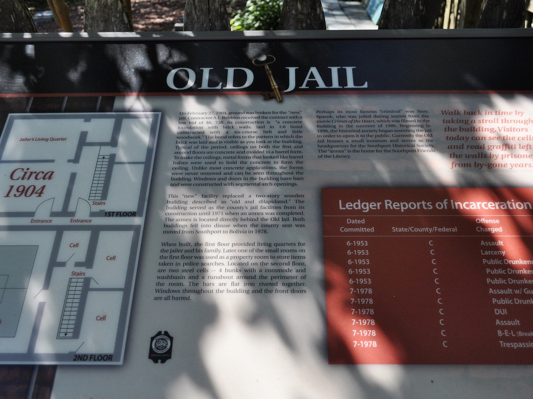 Old Brunswick County Jail Museum景点图片