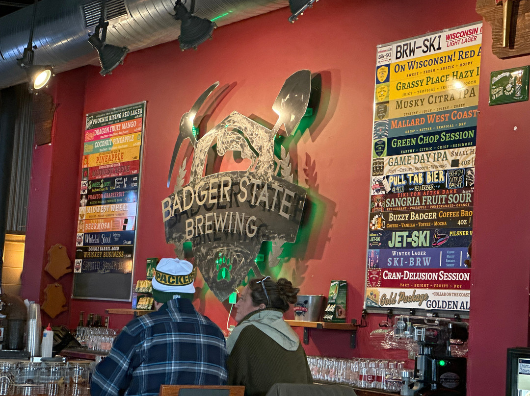 Badger State Brewing Company-格林贝必去景点