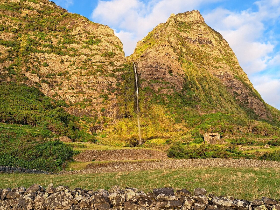 Cascata do Poço do Bacalhau-Faja Grande必去景点