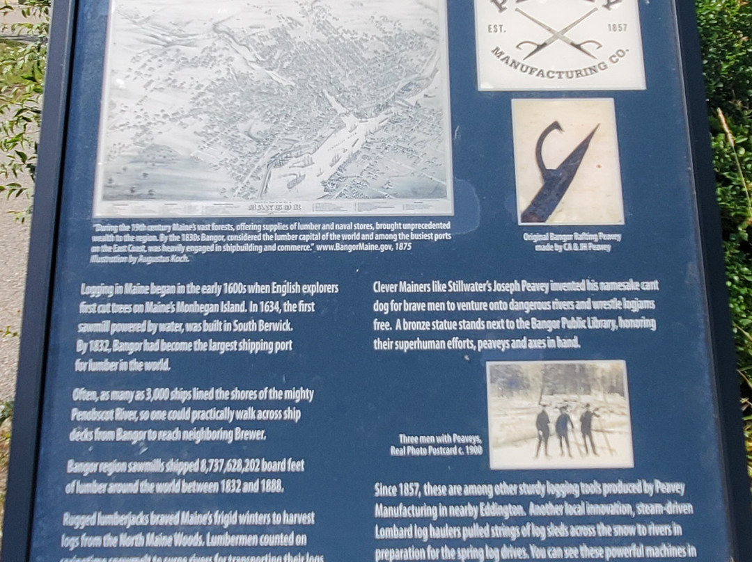 Paul Bunyan Statue-班戈必去景点