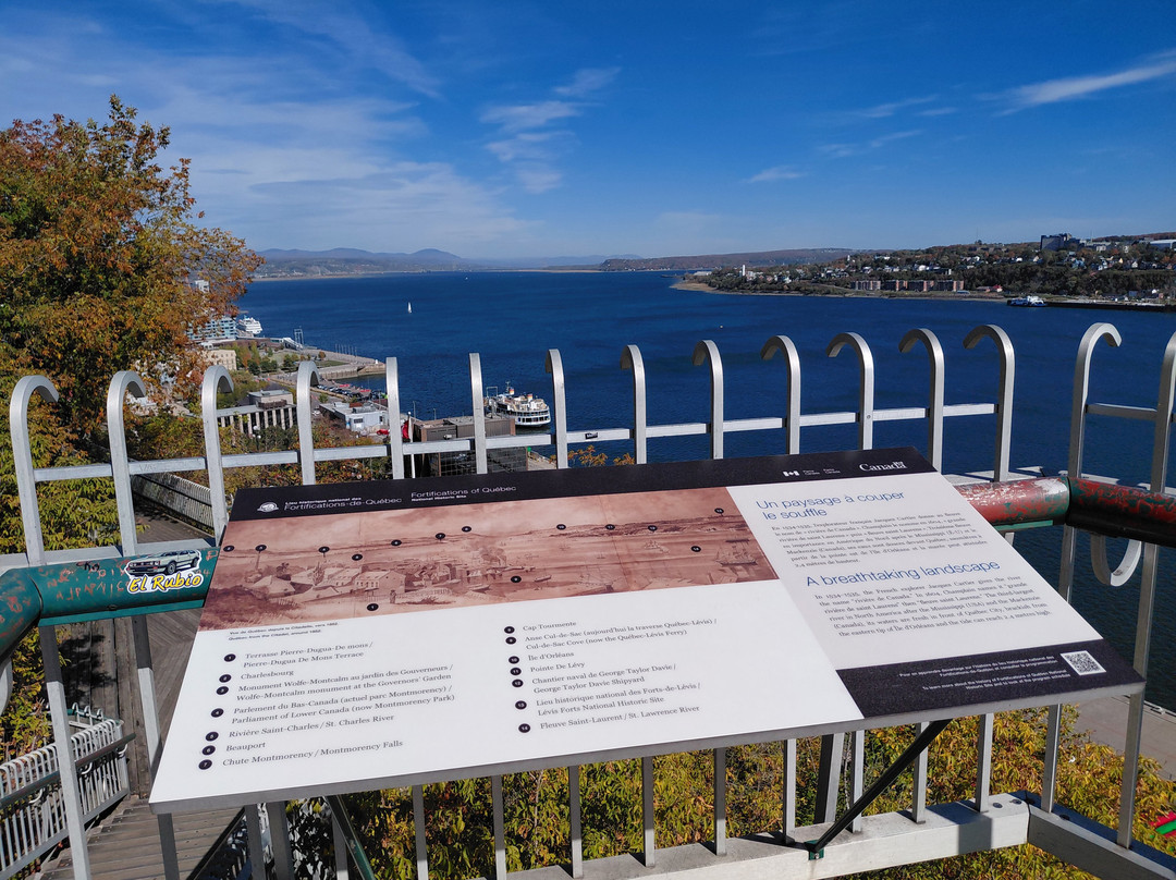 La Promenade des Gouverneurs-魁北克市必去景点