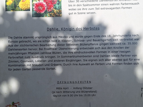 Dahliengarten-富尔达必去景点