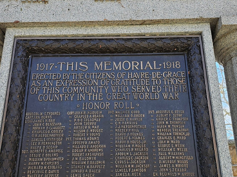 Havre de Grace War Memorial-Havre de Grace必去景点