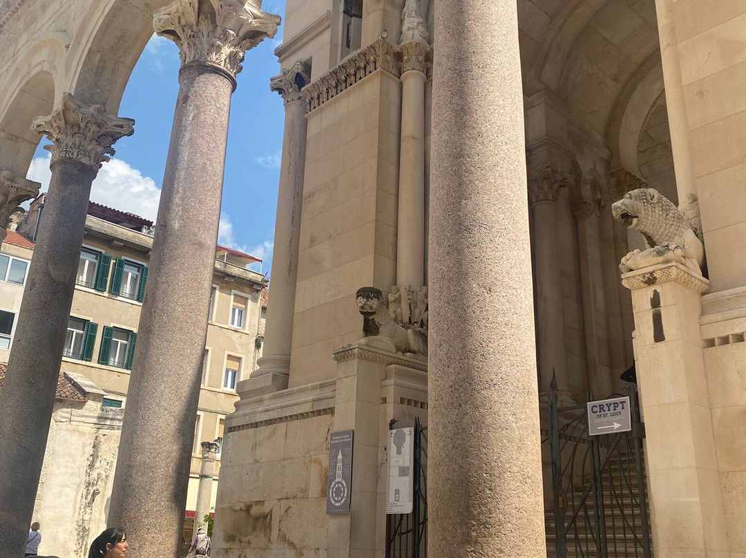The Peristyle of Diocletian's Palace-斯普利特必去景点