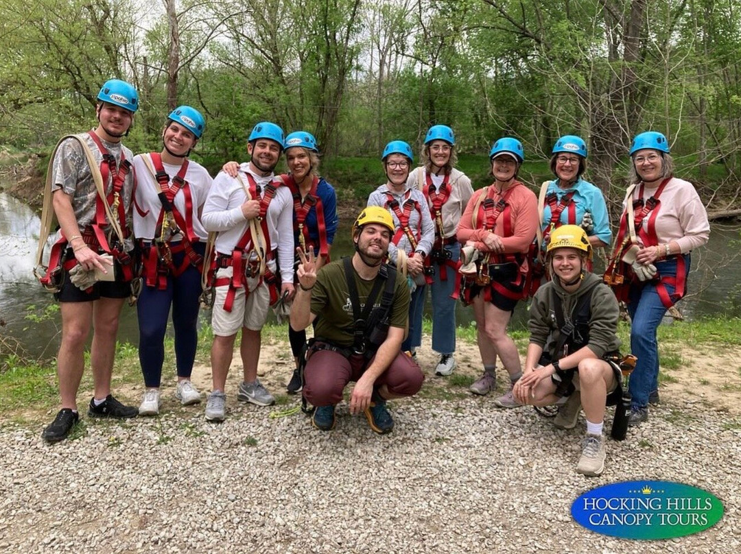 Hocking Hills Canopy Tours-Rockbridge必去景点
