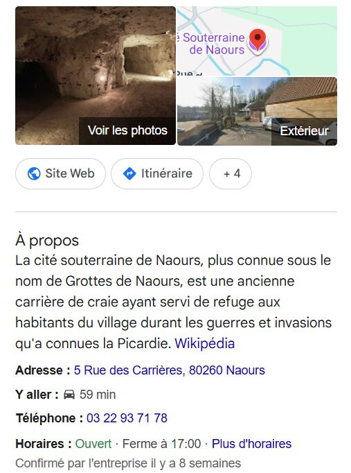 La Cité Souterraine De Naours-Naours必去景点