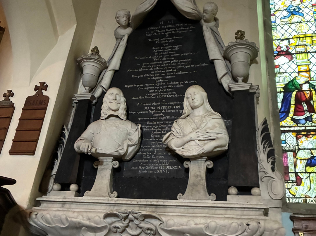 Myddleton Memorials, St Mary's Church-Chirk必去景点