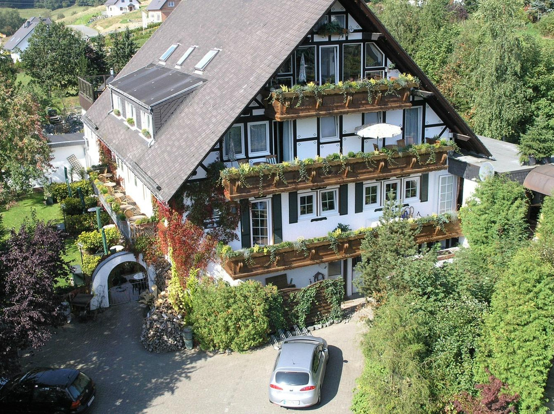 Winterberg酒店住宿-Landhotel Grimmeblick