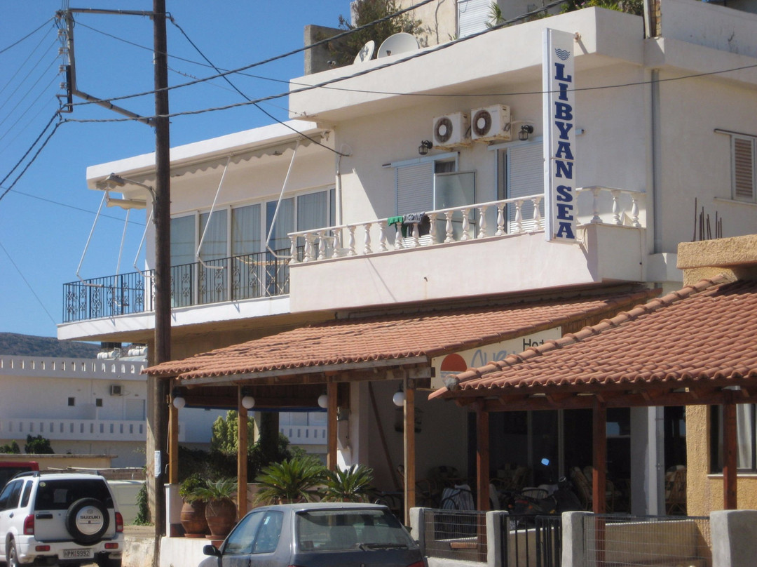 Kokkinos Pirgos酒店住宿-Hotel Libyan Sea