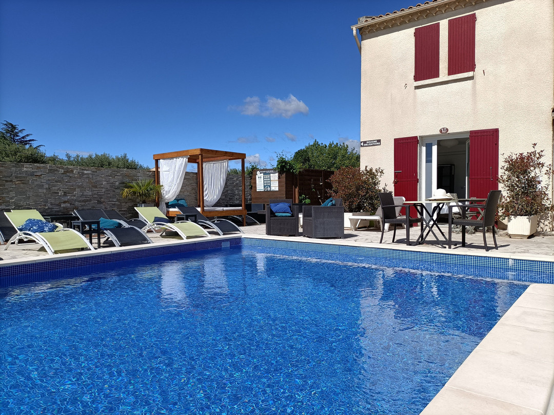 Barbentane酒店住宿-Le Mas des Amandiers