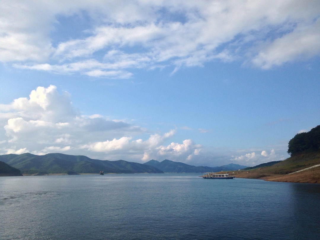 松花湖景点图片