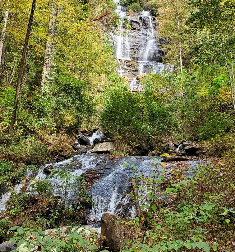 Amicalola fall-道森维尔必去景点