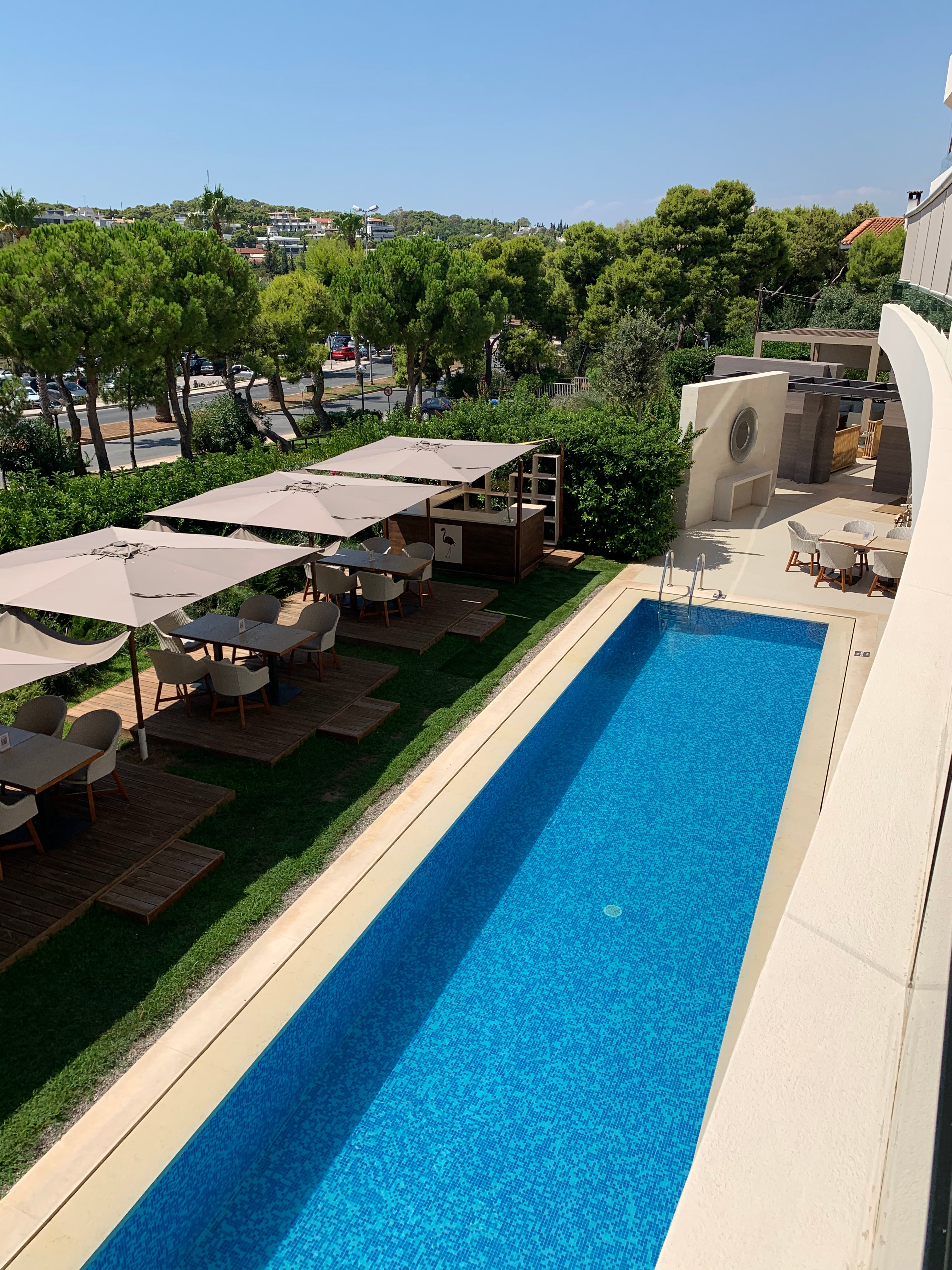 Somewhere Boutique Hotel Vouliagmeni-泳池