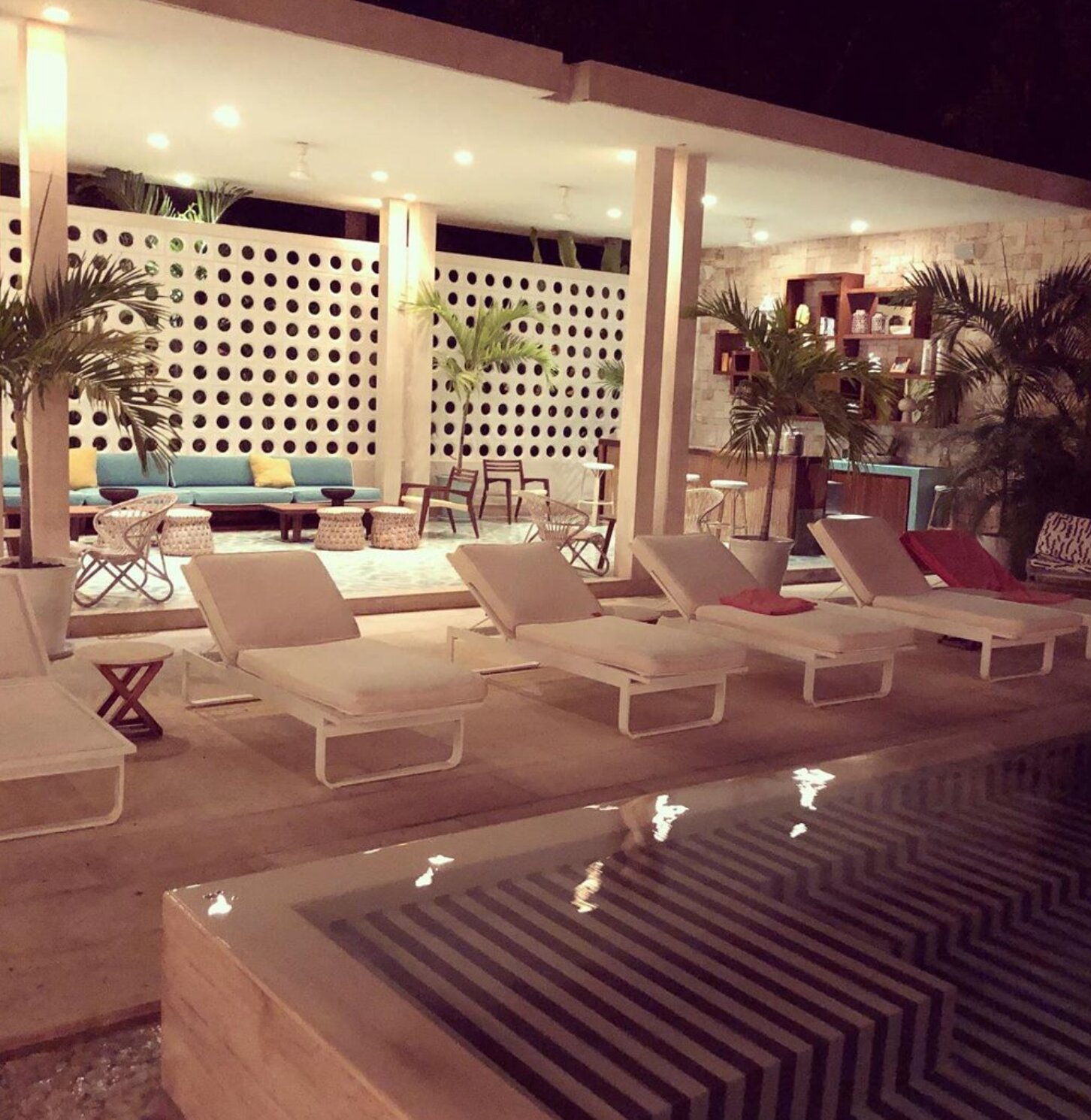 Hotel Tiki Tiki Tulum-泳池
