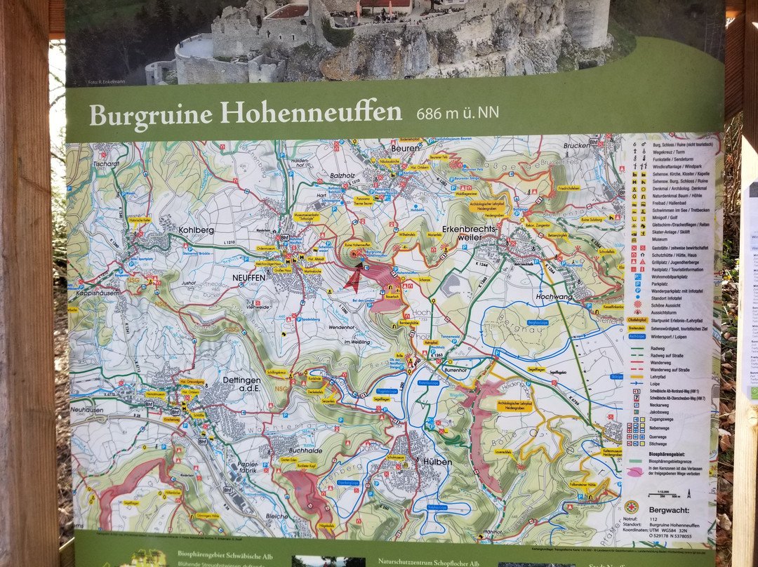Burg Hohenneuffen景点图片