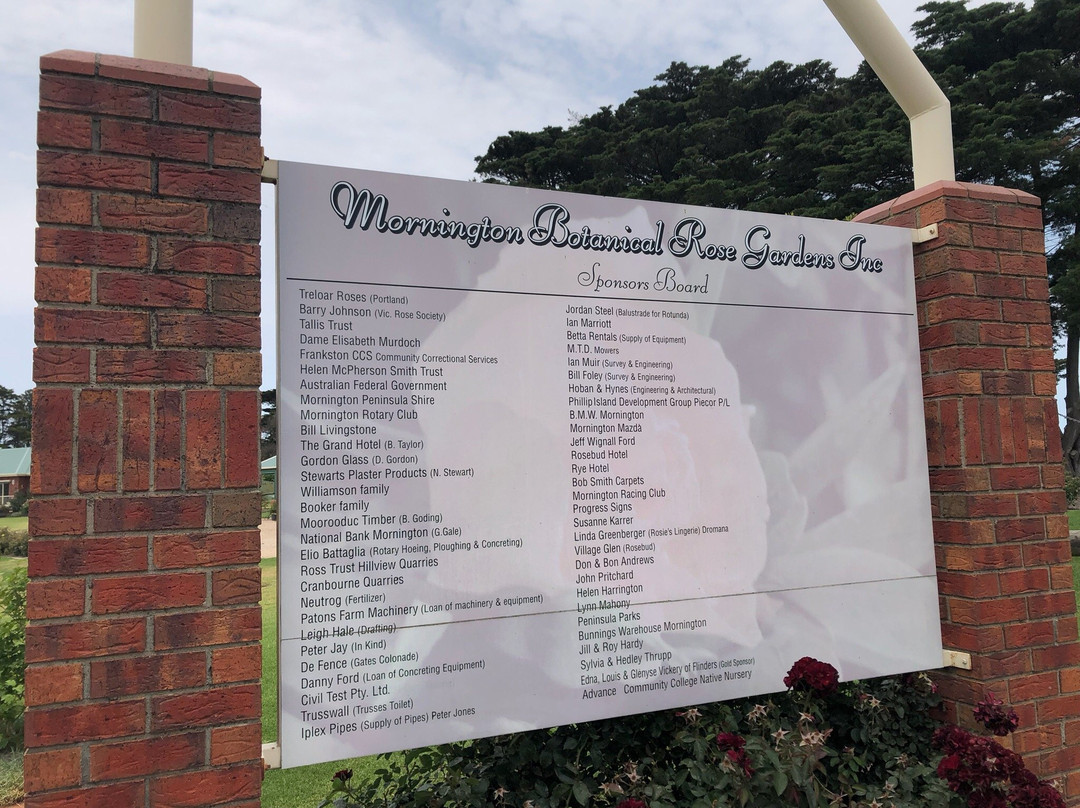 Mornington Botanical Rose Gardens景点图片