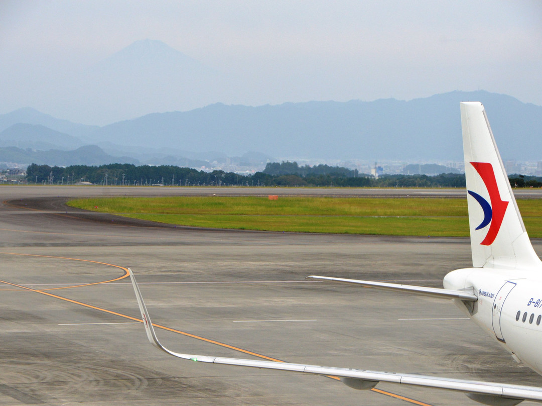 Mt.Fuji Shizuoka Airport Terminal Bldg Observation Deck-牧之原市必去景点