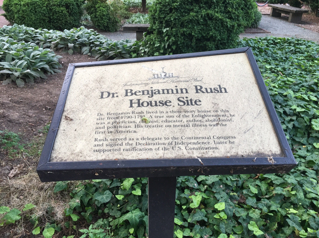 Stanton旅游景点-Benjamin Rush Garden