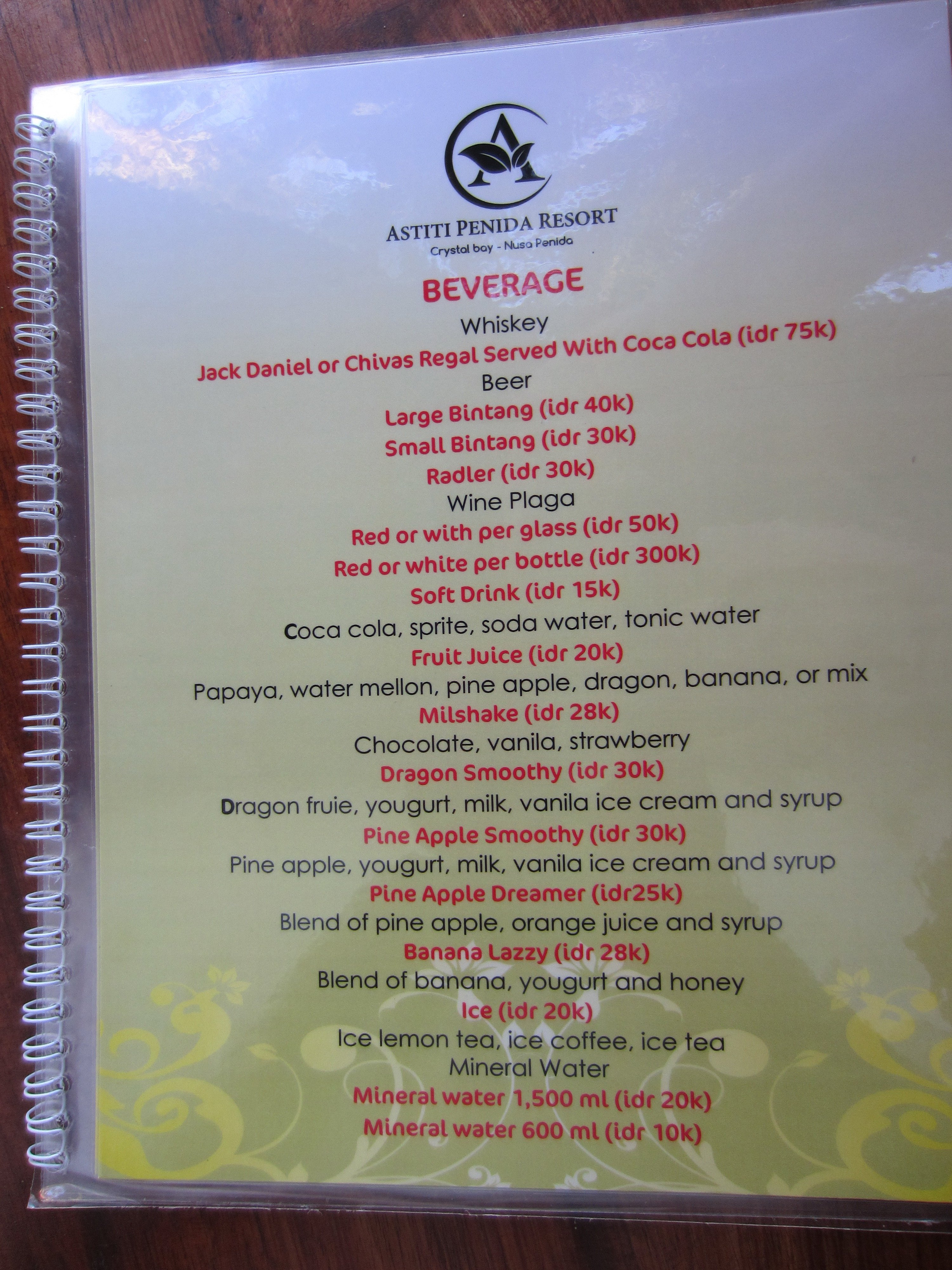 Astiti Penida Resort & Spa-餐饮