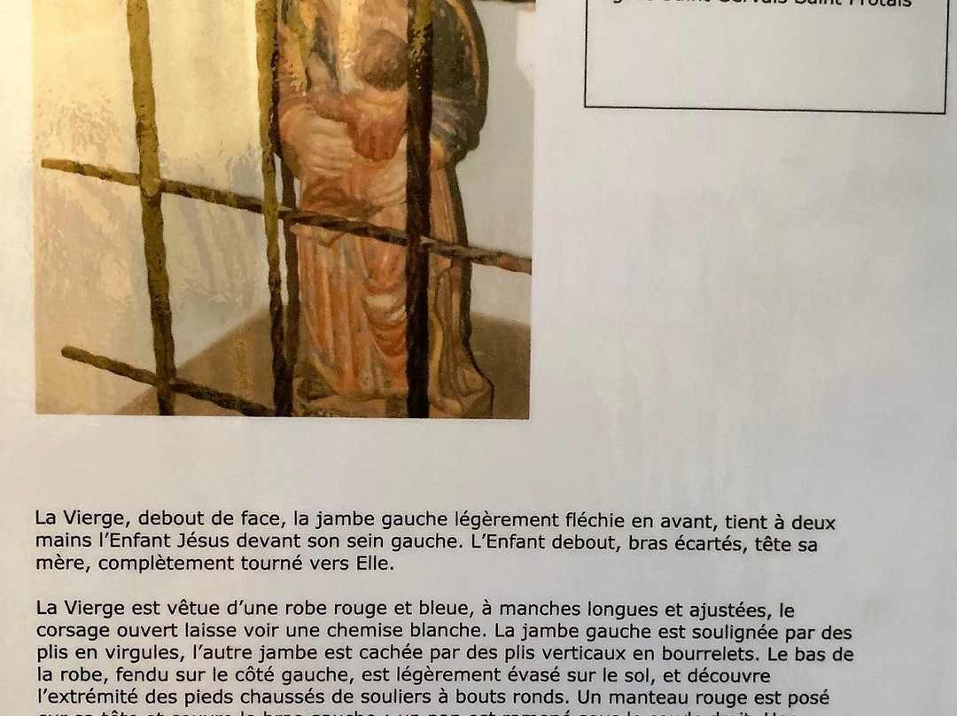 Eglise Saint Gervais Saint Protais-Persac必去景点